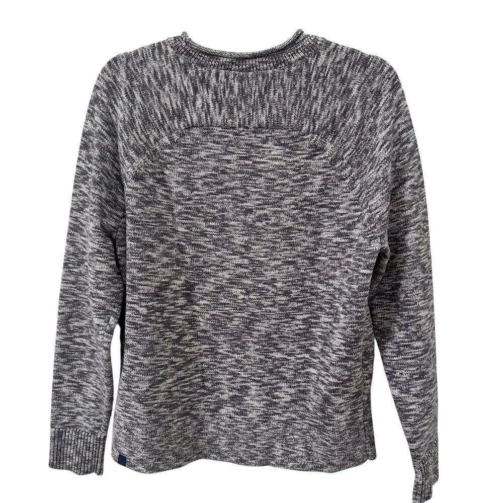 Lululemon Boxy Cotton-Blend Yarn Sweater Heather Blue Size Small - Picture 10 of 11